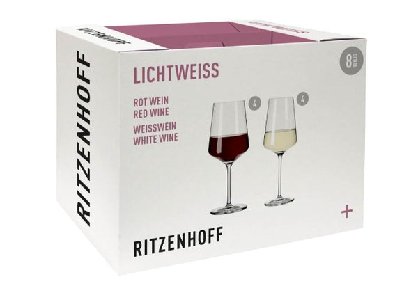 Ritzenhoff Lichtweiss 8 Piece Wine glass set