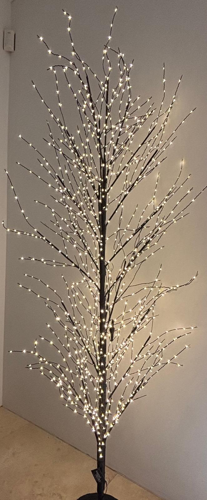 Vixen & Velvet Black Forest Light Up Tree Large 180cm