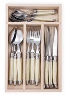 Laguiole by Andre Verdier Debutant Cutlery Set 24pce Ivory