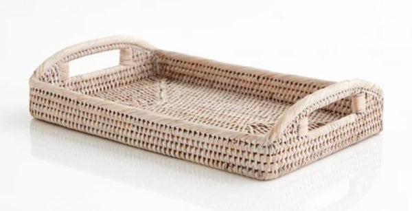 Rattan Tray with handles